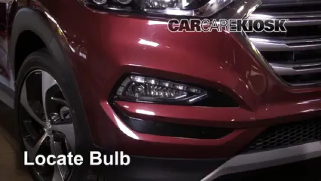 2017 Hyundai Tucson Eco 1.6L 4 Cyl. Turbo Luces Luz de niebla (reemplazar foco)
